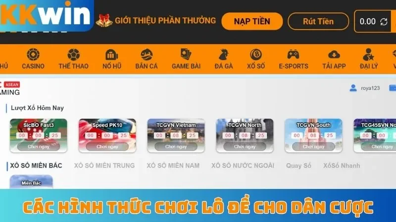 Các hình thức chơi lô đề cho dân cược