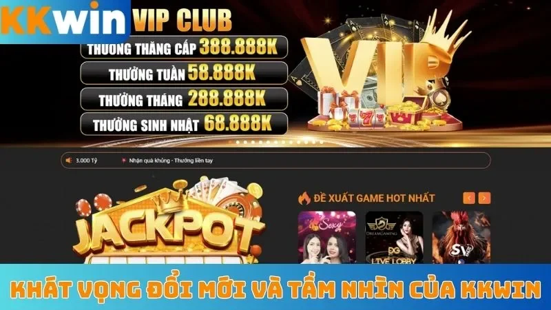 Khát vọng đổi mới và tầm nhìn của KKWin